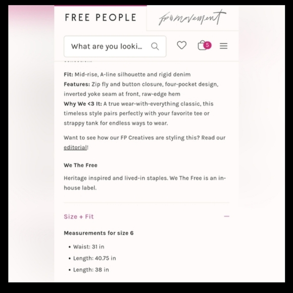 EUC Free People Rust Corduroy Maxi Skirt Come As You Are Size 6 Fits 8 - Picture 5 of 15